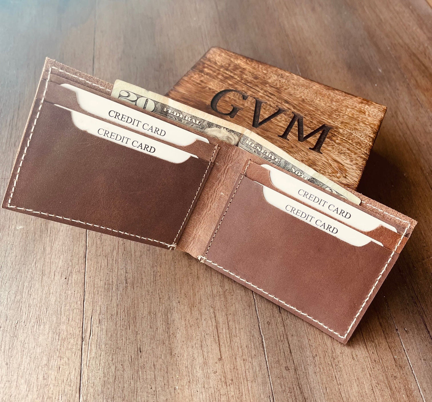 Mens Wallet, Minimalist Wallet, Personalized Wallet, Gift for Him, Groomsman Gift, Husband Gift, Mens Gift, Leather Wallet, fathers day