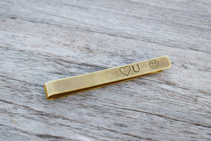 tie bar, tie clip, personalized suit, gifts for him, wedding keepsake, groomsmen gift, suit accessories, personalized gift, fathers day