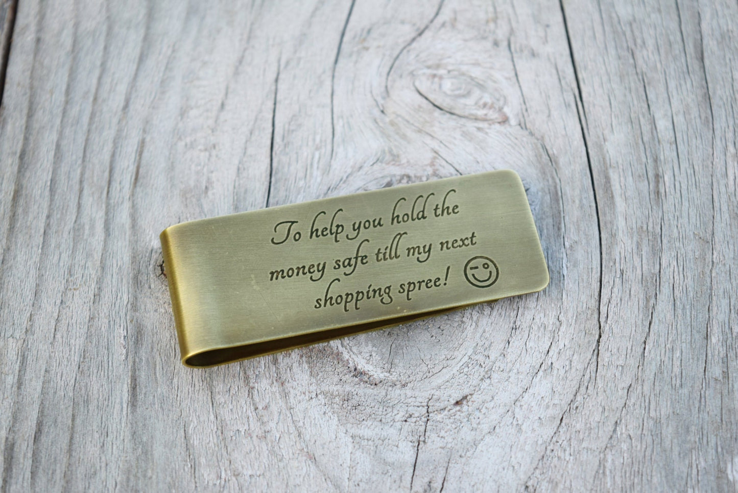 Money clip, personalized brass clip, money holder, minimalist cash holder, bills holder, groomsmen gift, anniversary ideas, mens gift idea