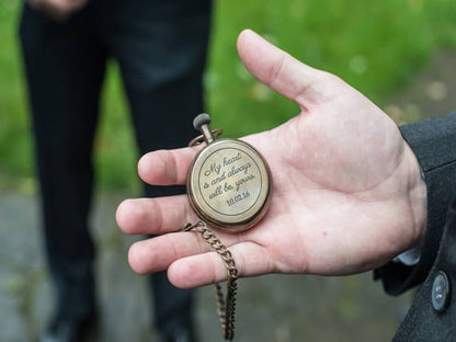 Pocket watch, personalized watch, antique watch, custom watch, engraved pocket watch, groomsmen gift, mens gift, Corporate, fathers day