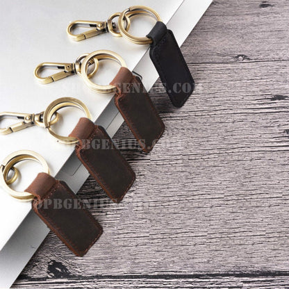 Personalized Keychain, leather keychain, groomsmen gift, monogram keyring, name keychain, couples keychain, Stocking Stuffer, fathers day