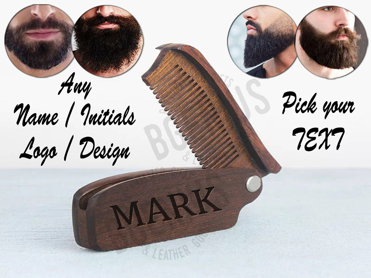custom comb, beard comb, gifts for husband, groomsmen gift, mens gift, pocket comb, personalized comb, folding comb, beards, fathers day