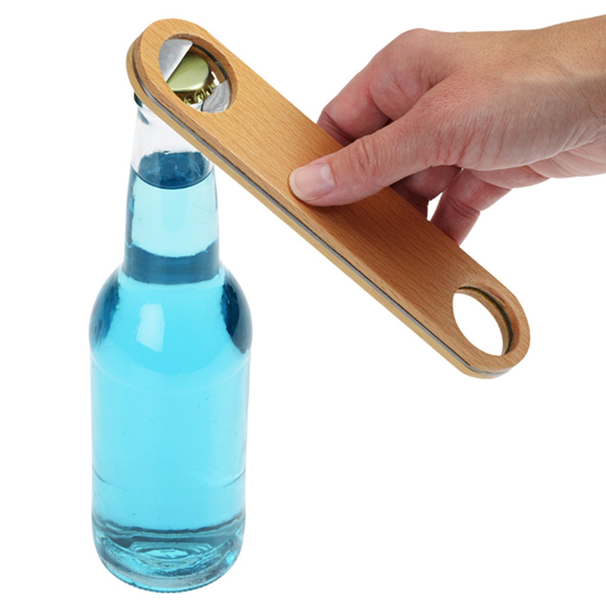 Wooden Bottle Opener | Wooden Beer Opener | SHOPBGENIUS