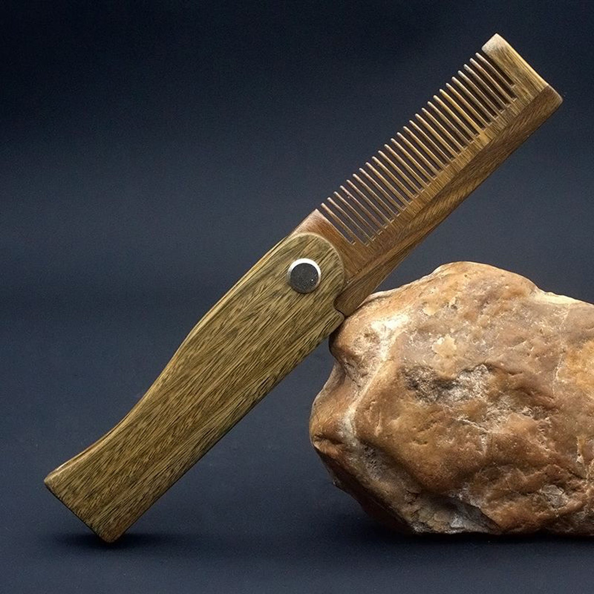 Beard and Hair Comb | Personalized Wooden Comb | SHOPBGENIUS