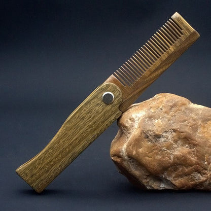 Beard and Hair Comb | Personalized Wooden Comb | SHOPBGENIUS