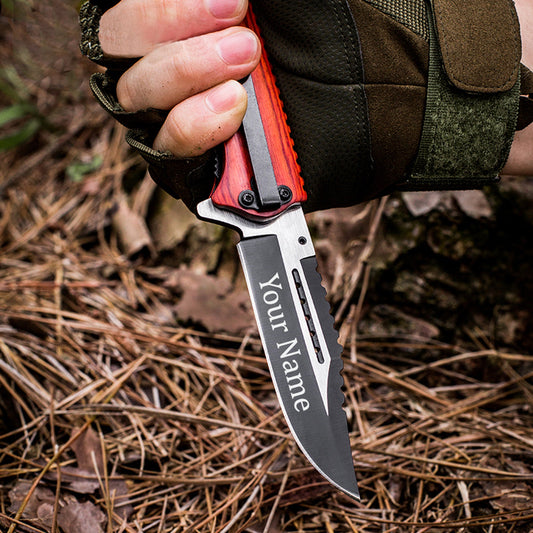 Personalized Pocket Knife | Personalized Camping Knife | SHOPBGENIUS