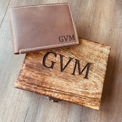 Mens Wallet, Minimalist  Wallet, Personalized Wallet, Gift for Him, Groomsman Gift, Husband Gift, Mens Gift, Leather Wallet, fathers day