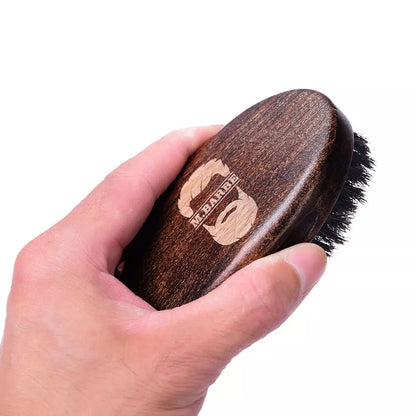 Custom Beard Brush | Engraved Beard Brush | SHOPBGENIUS