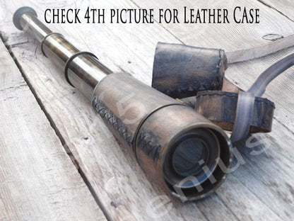 Pirates spyglass, telescope, handheld telescope, pirate scope, boating gift, graduation gift, Confirmation Gift, Sailor Gift, mothers day